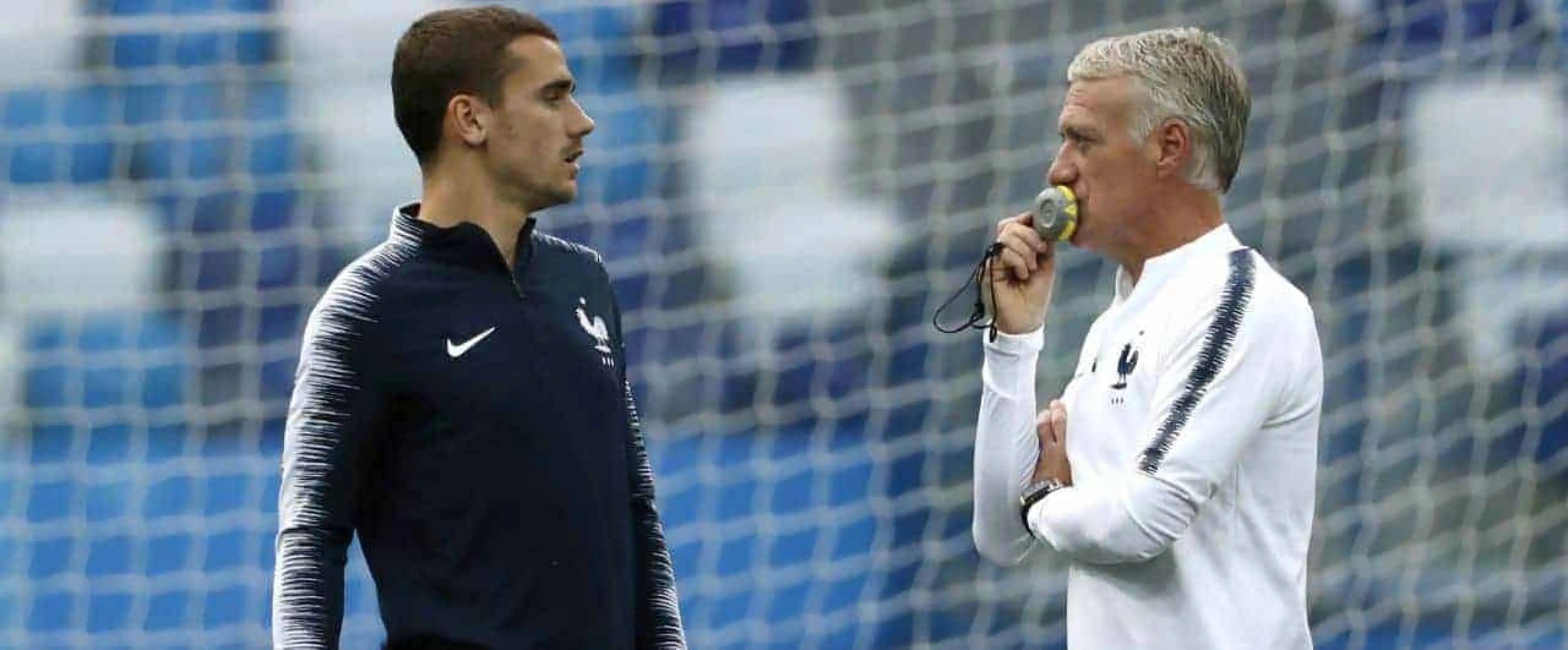 Griezmann Deschamps France World Cup