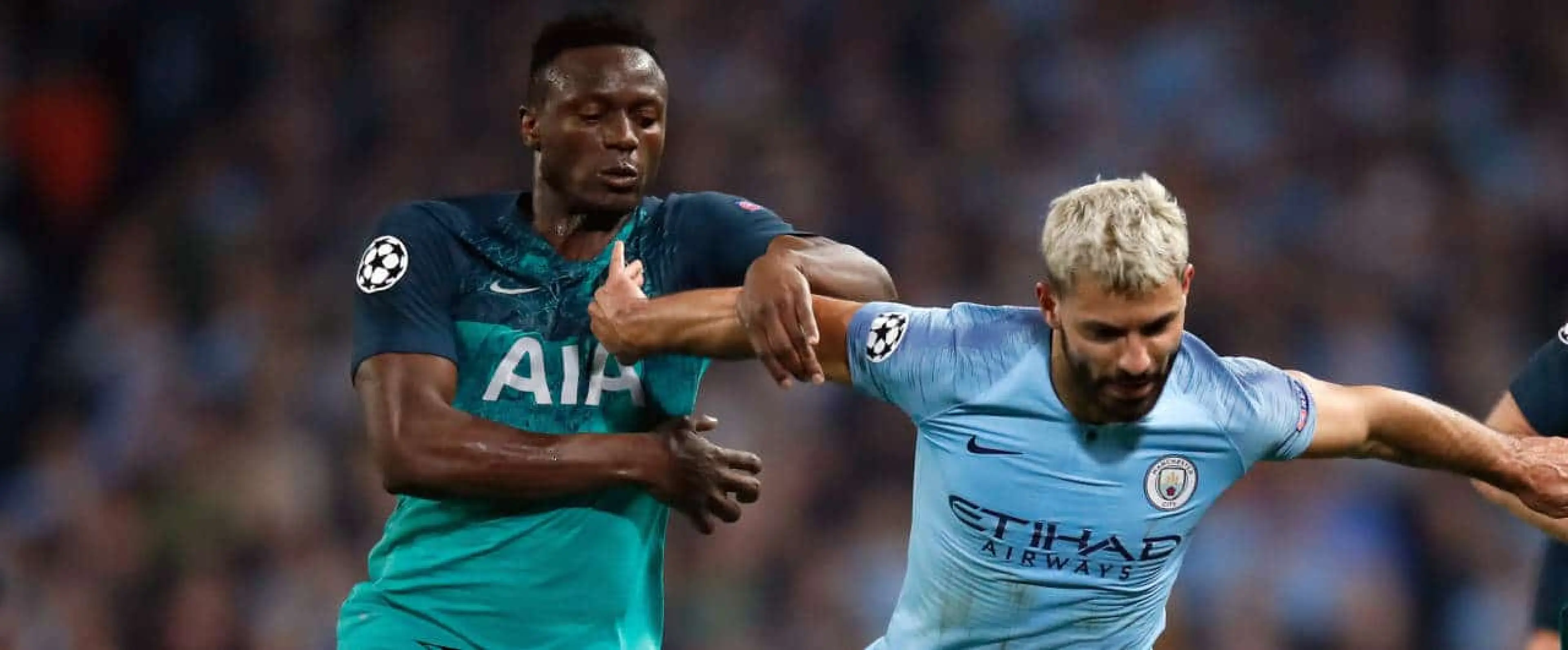 Wanyama Aguero Spurs City
