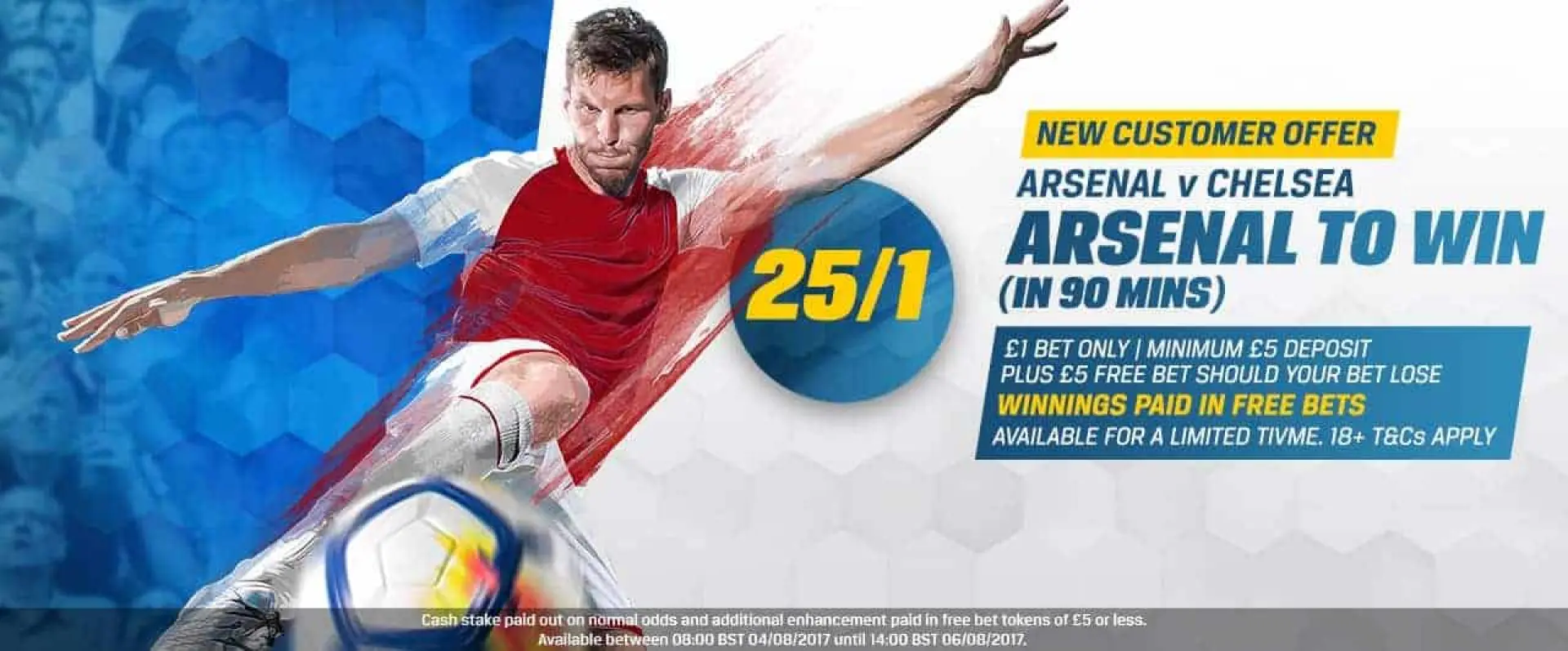 arsenal to beat Leicester 25/1 with coral