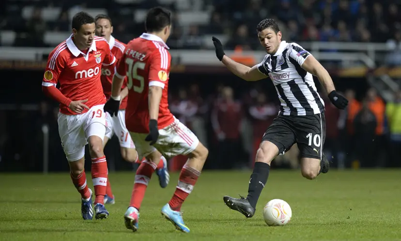 Newcastle v Benfica, Newcastle cup record, football