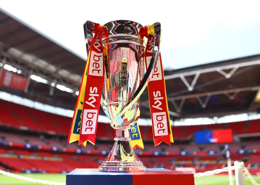 EFL Championship play off trophy