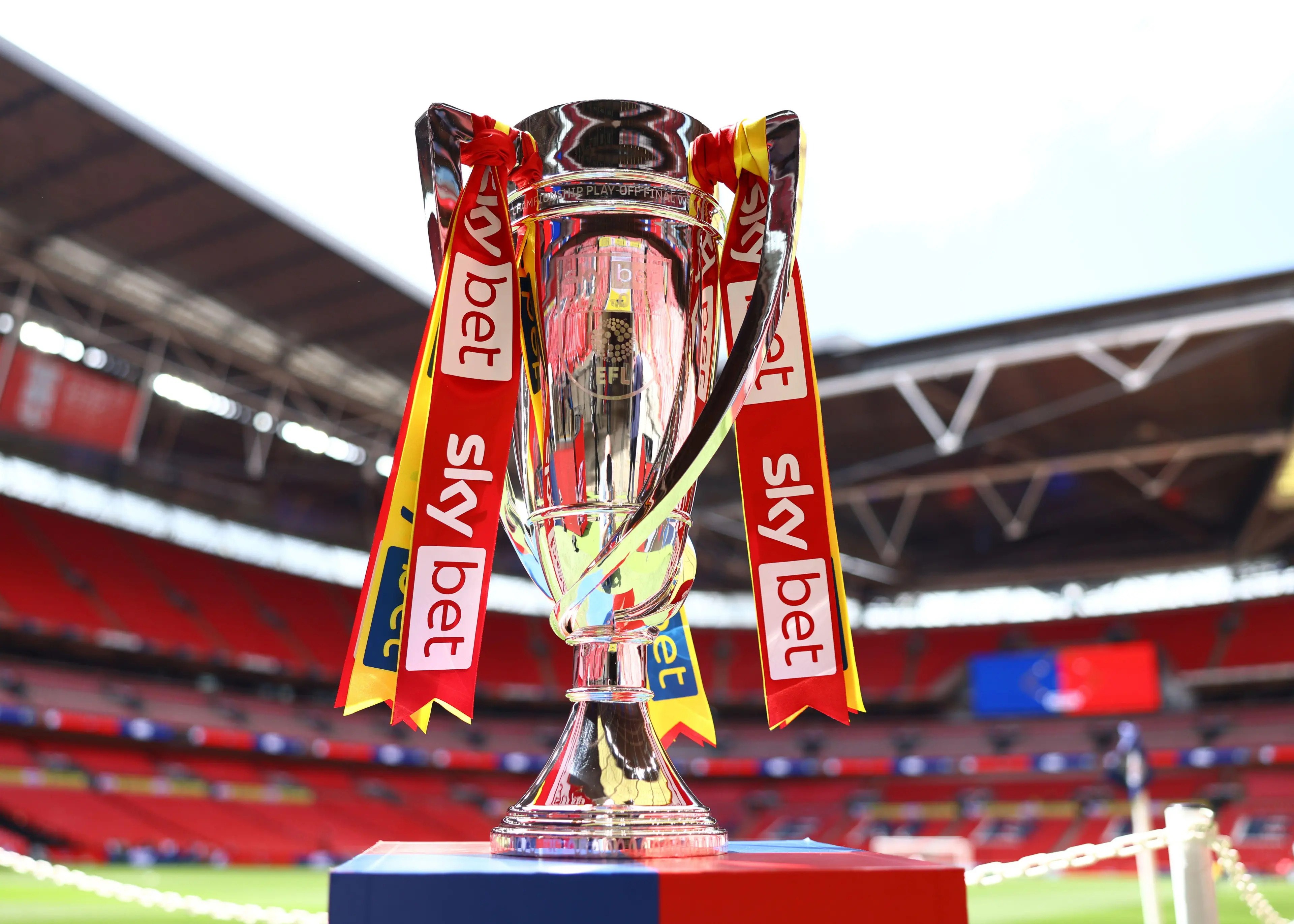 EFL Championship play off trophy