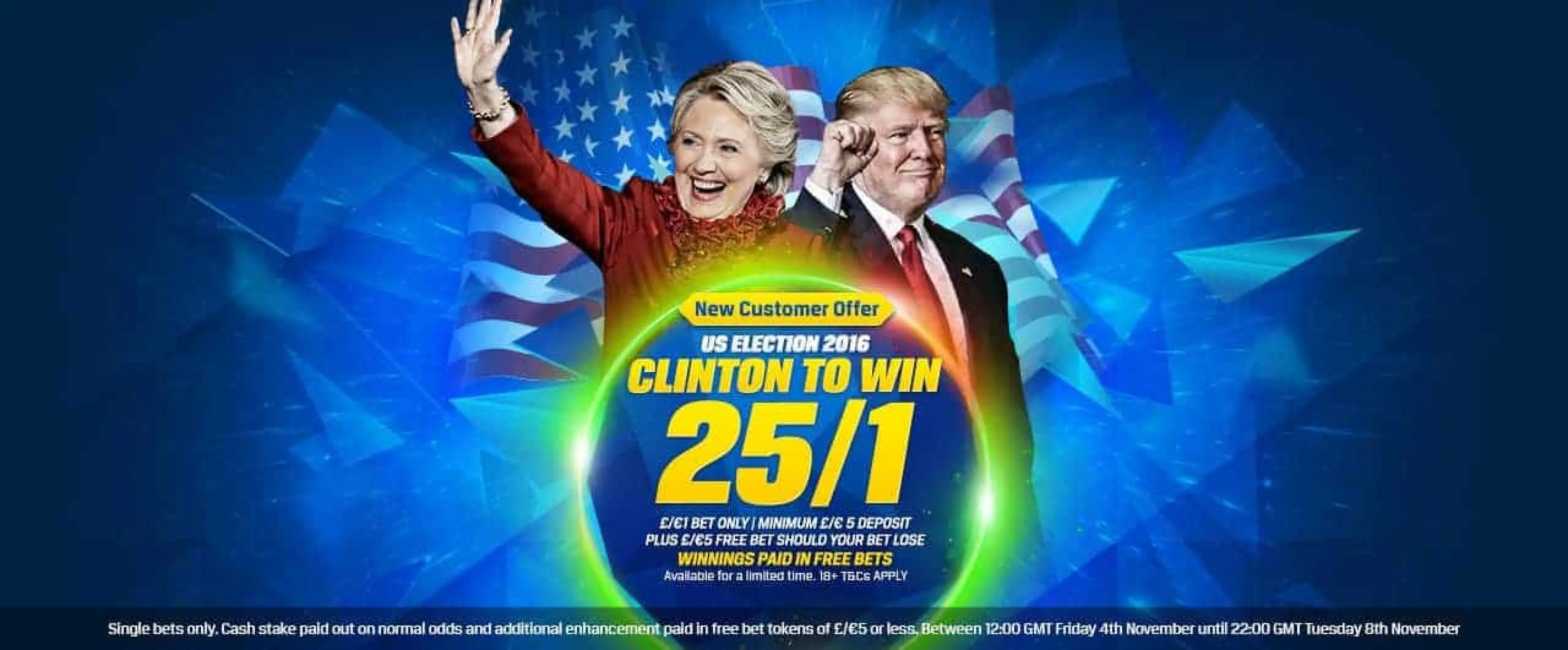 hillary clinton odds