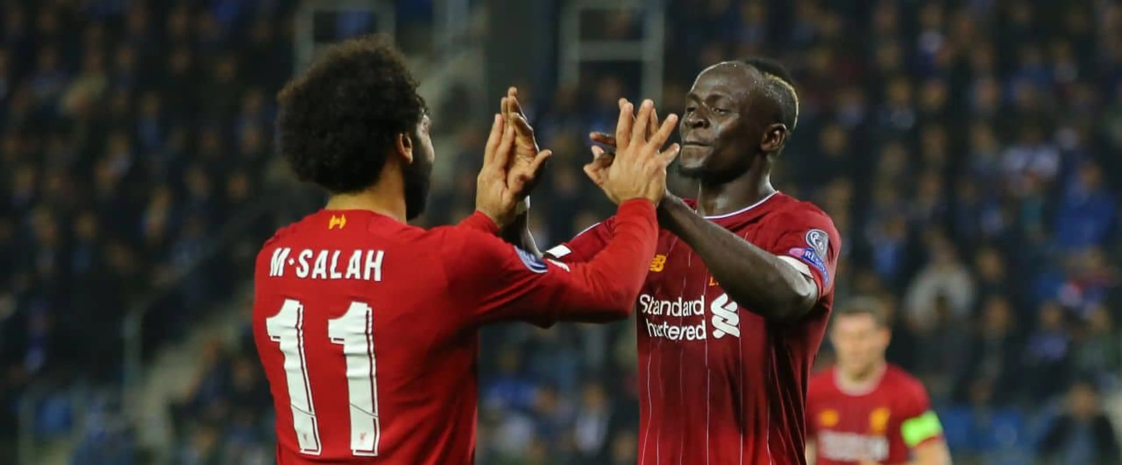 Mohamed Salah and Sadio Mane