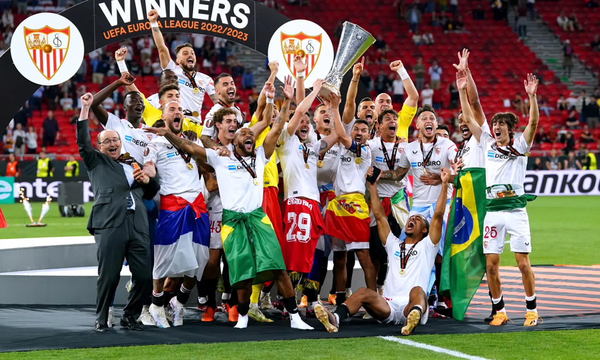 Europa League winners, football, Sevilla