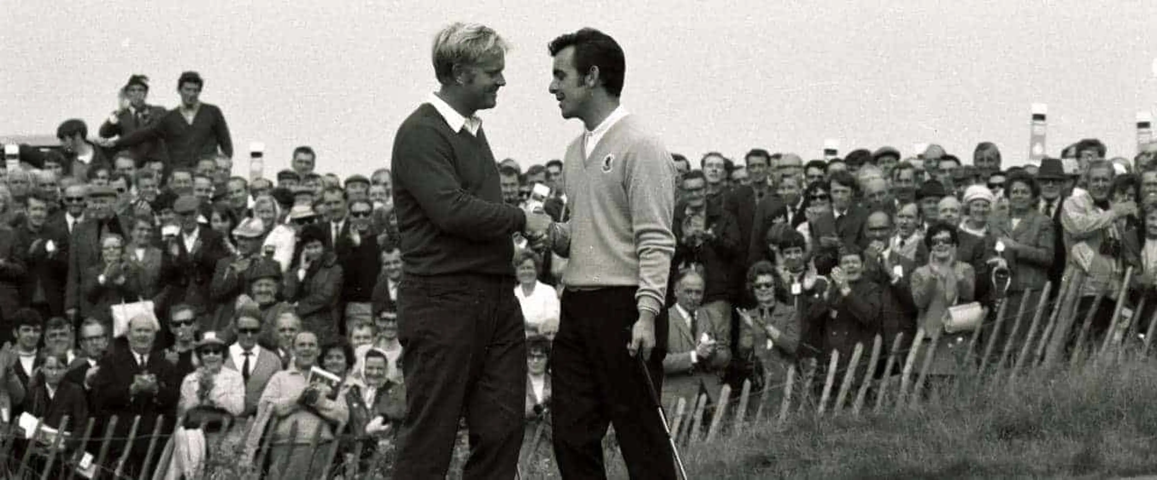 Jack Nicklaus and Tony Jacklin feature in our greatest Ryder Cup moments.