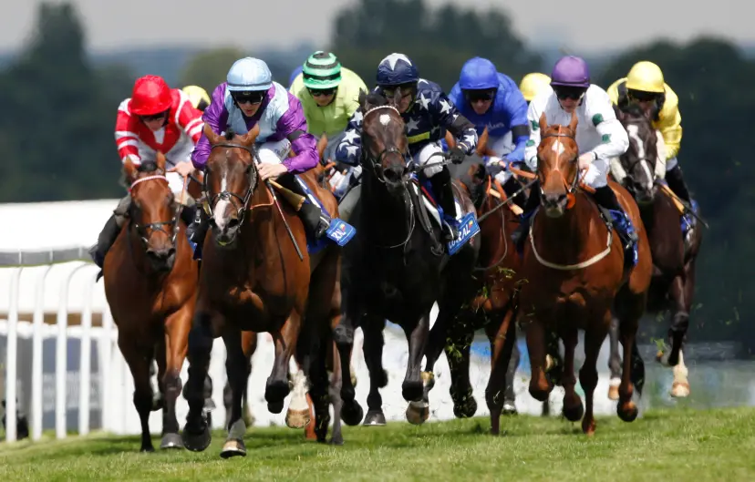 July 2, 2011 - Esher, England, United Kingdom - Highland Knight ridden by DAVID PROBERT (2nd L) wins the 14.35 The Coral Challenge Race during the Sandown Park Eclipse Meeting at Sandown Park Racecourse
