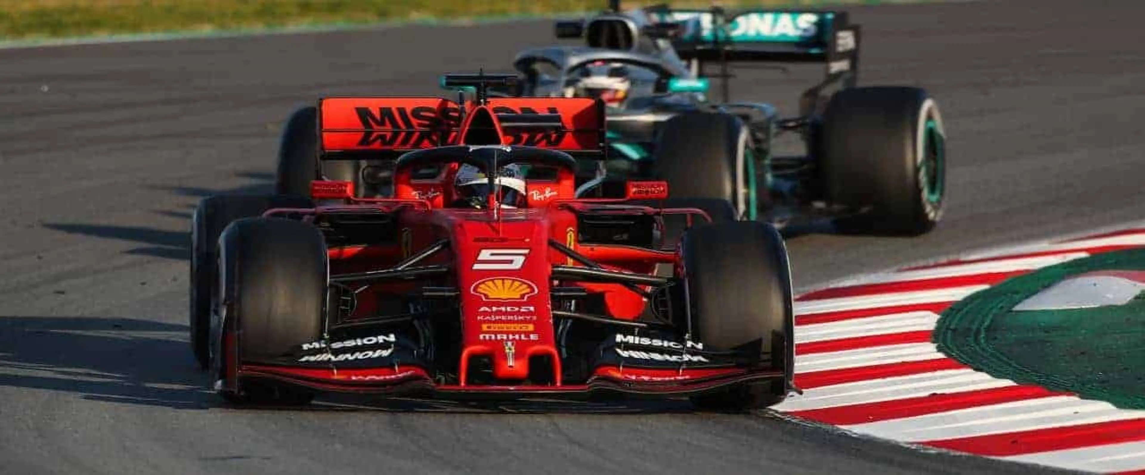 Formula One Vettel Hamilton
