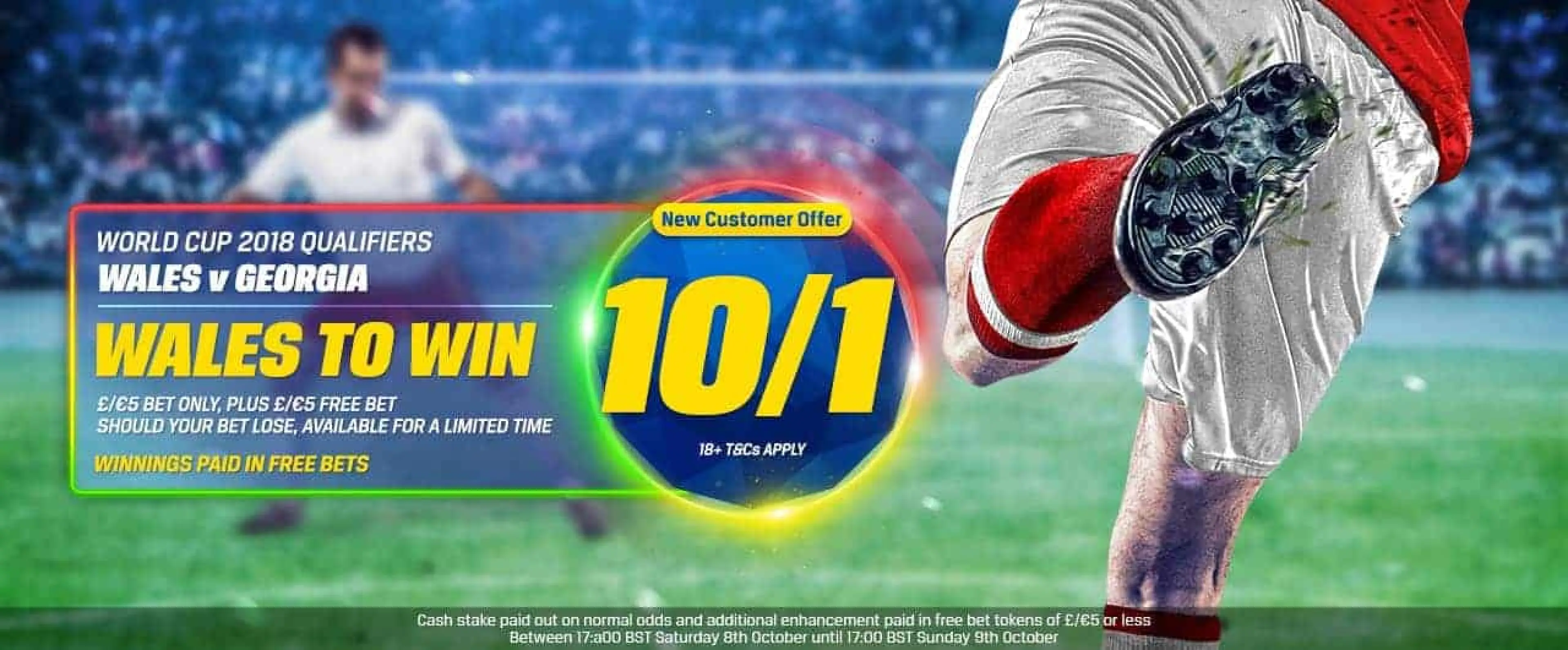 Wales enhanced odds