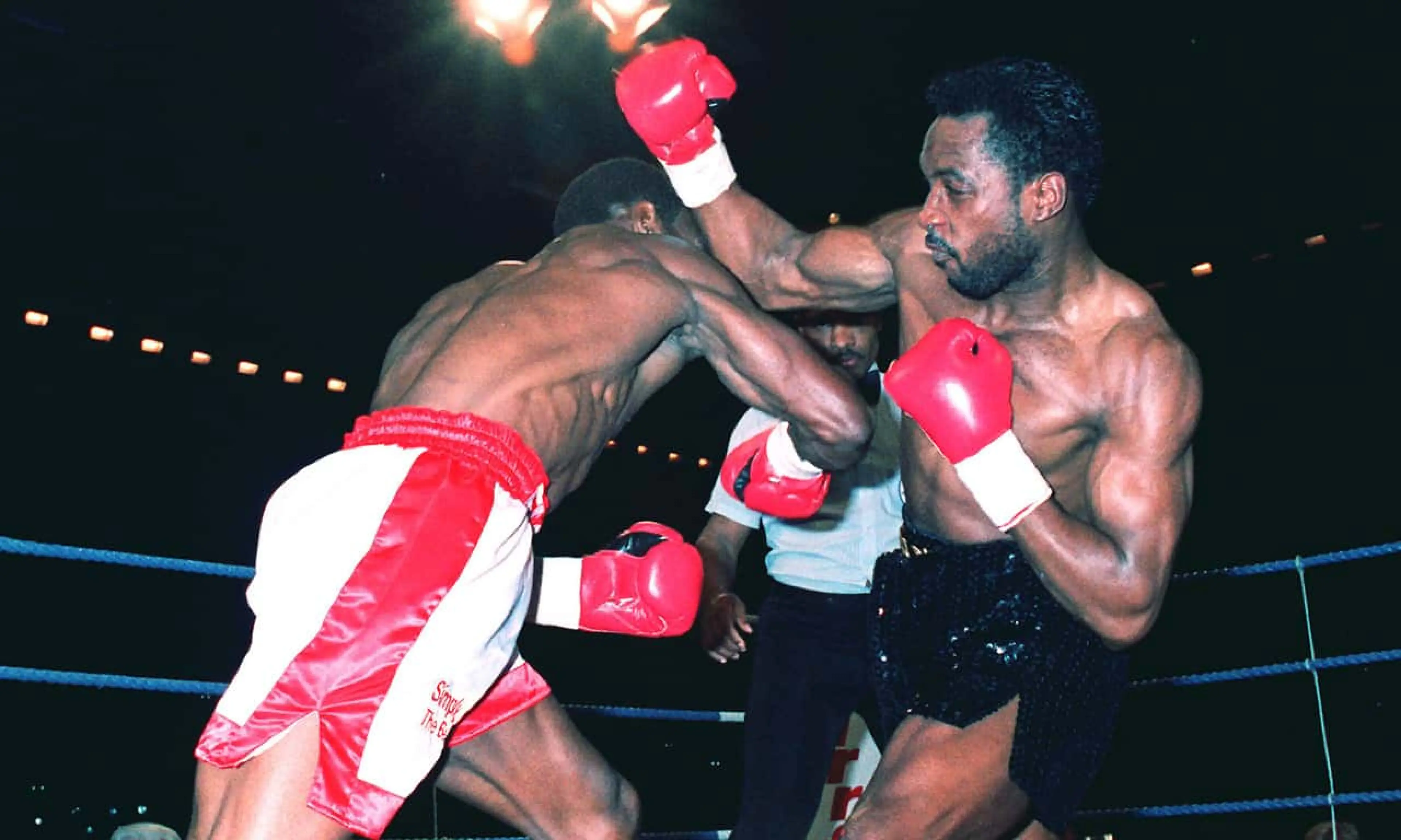 Nigel Benn, Chris Eubank, all-British fights, boxing