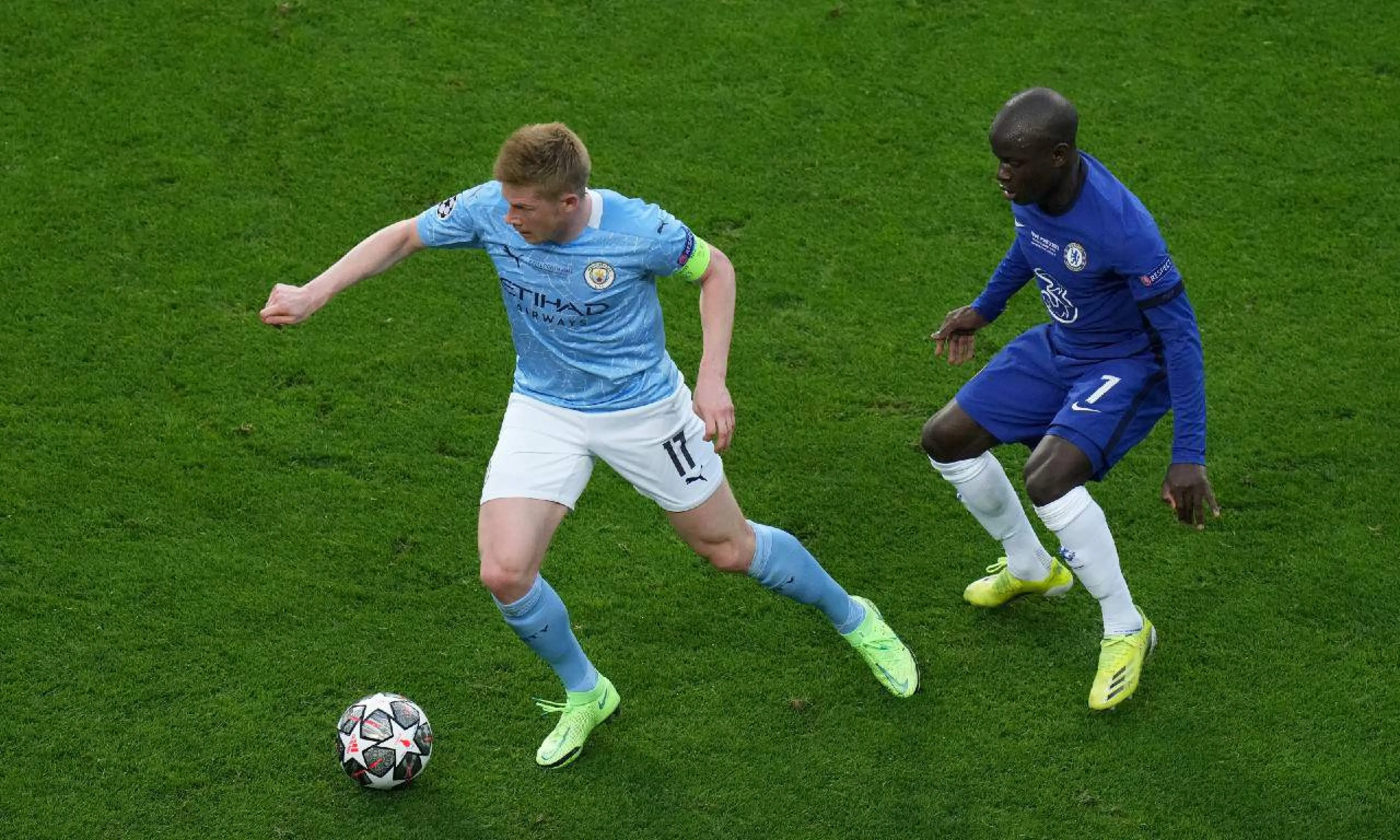 Kevin De Bruyne, N'Golo Kante, Manchester City v Chelsea betting tips